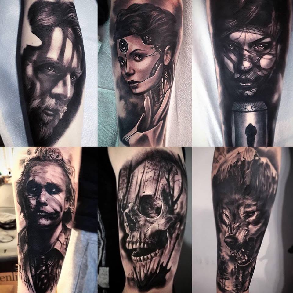 Dark Tides Tattoos studio logo