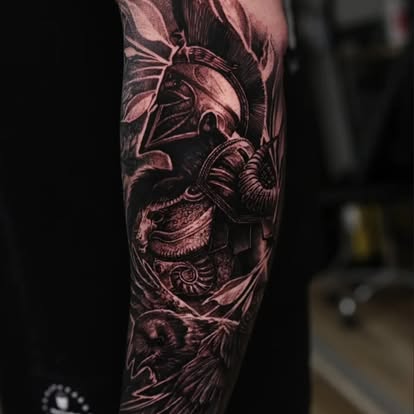 Fine line realism tattoo